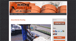 Desktop Screenshot of borderroofing.co.za